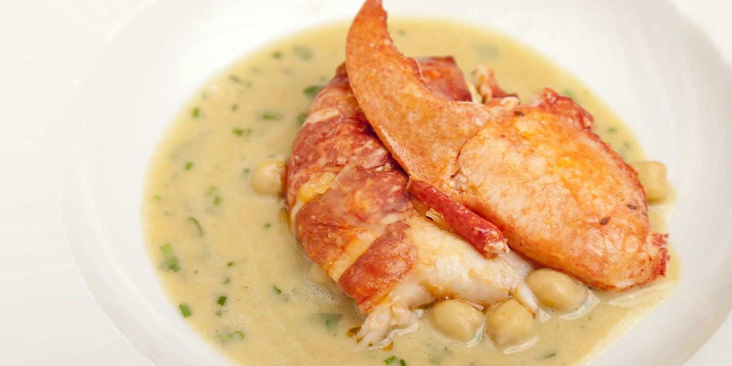 Lobster with Chickpea Recipe - Great British Chefs
