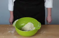How to crumb butter and flour