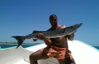 Barracuda fishing off Isla Mujeres