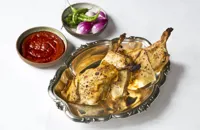 Rabbit cooked in a pit - Khad Khargosh