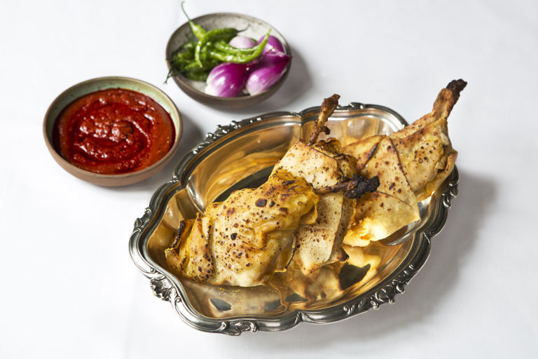 Rabbit cooked in a pit - Khad Khargosh