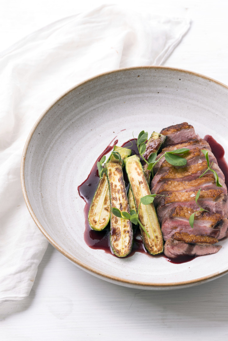 Duck With Cherry And Vodka Sauce Recipe - Great British Chefs