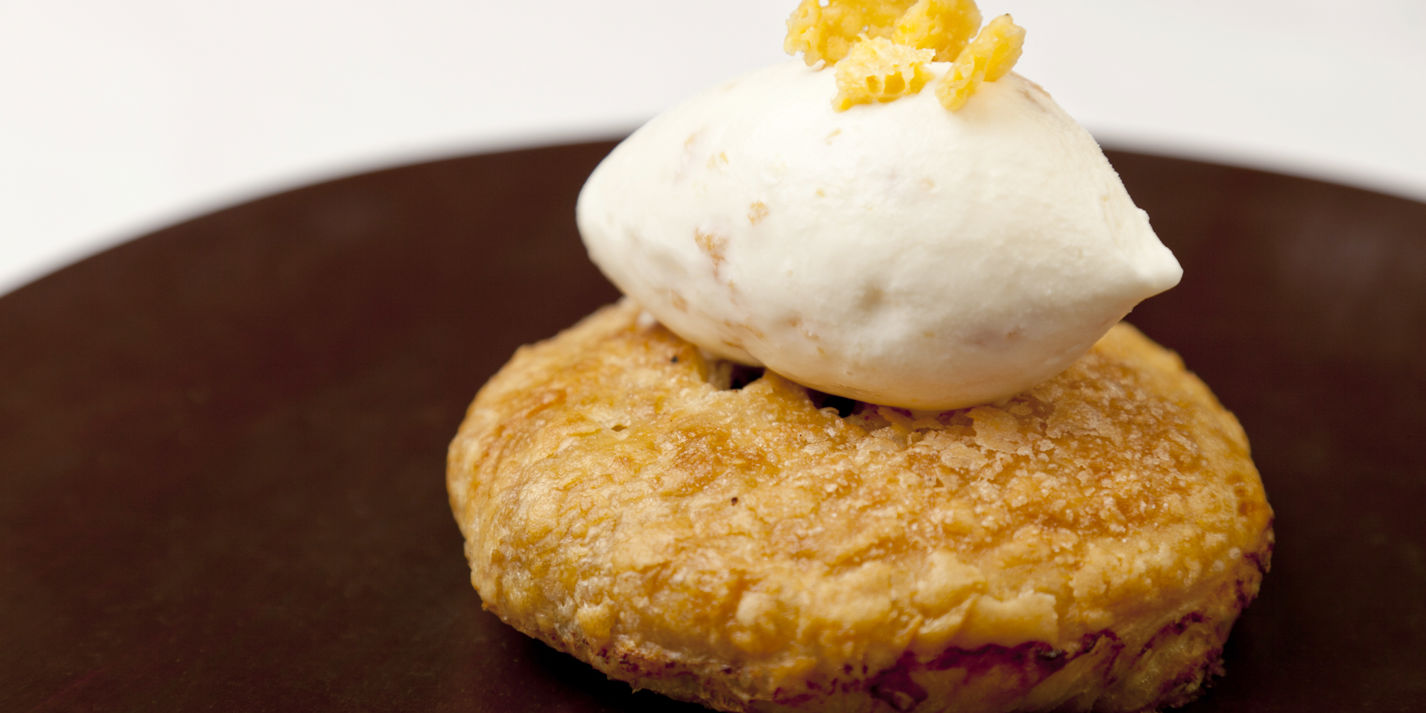 Eccles Cake Recipe With Cheddar Ice Cream - Great British Chefs