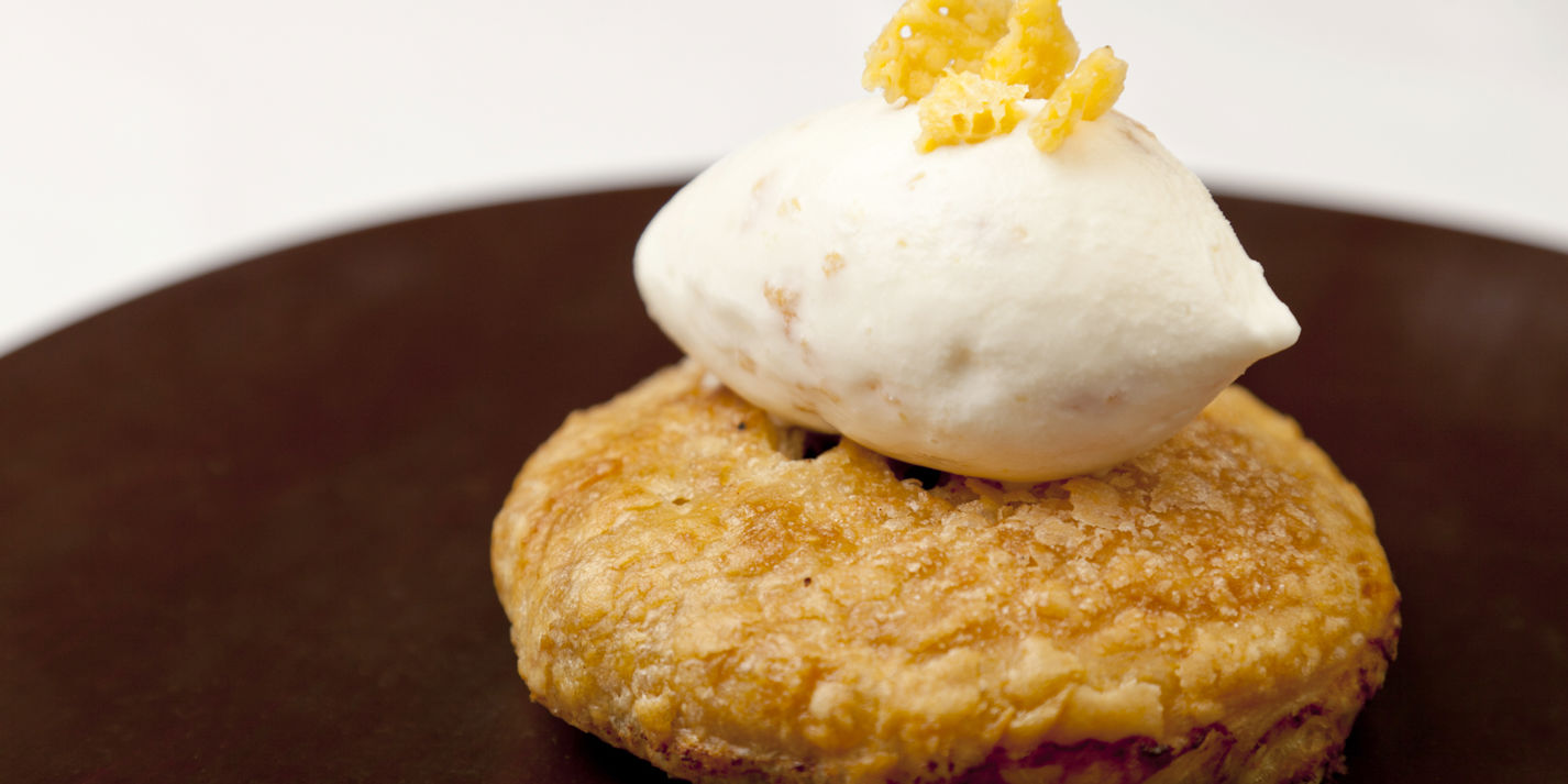 Eccles Cake Recipe With Cheddar Ice Cream - Great British Chefs