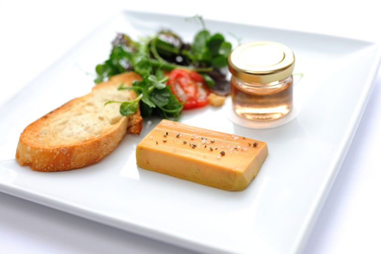 Foie gras terrine 