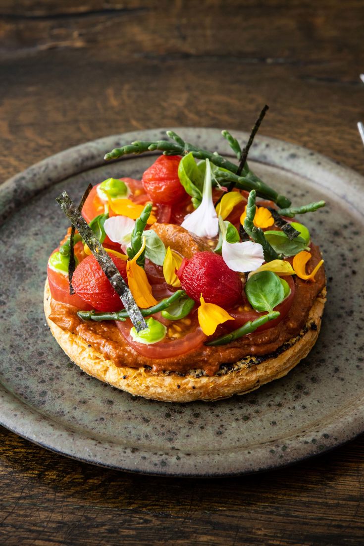 Piccolo Tomato Tart with Sundried Tomato Pesto Recipe Great British