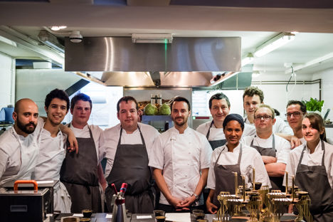 Drumbeats charity dinner with Jason Atherton and Laurie Gear