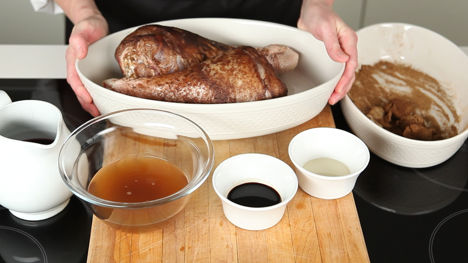 How to braise turkey drumsticks
