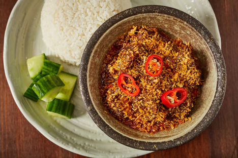 Malaysian beef rendang