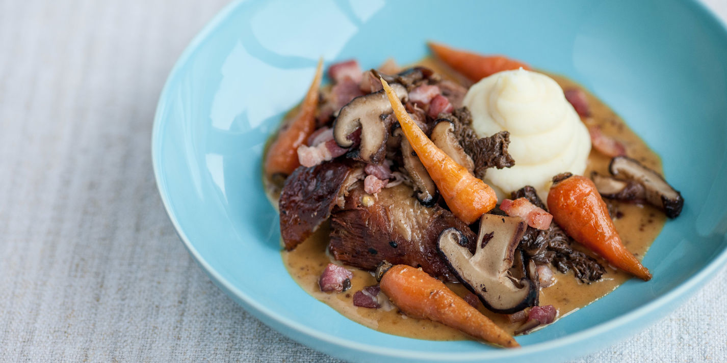 Turkey Leg Recipe With Pancetta & Mushrooms - Great British Chefs