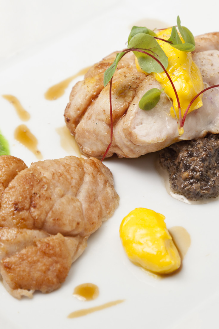 Sweetbreads, Hollandaise, Fennel & Mushrooms Great British Chefs