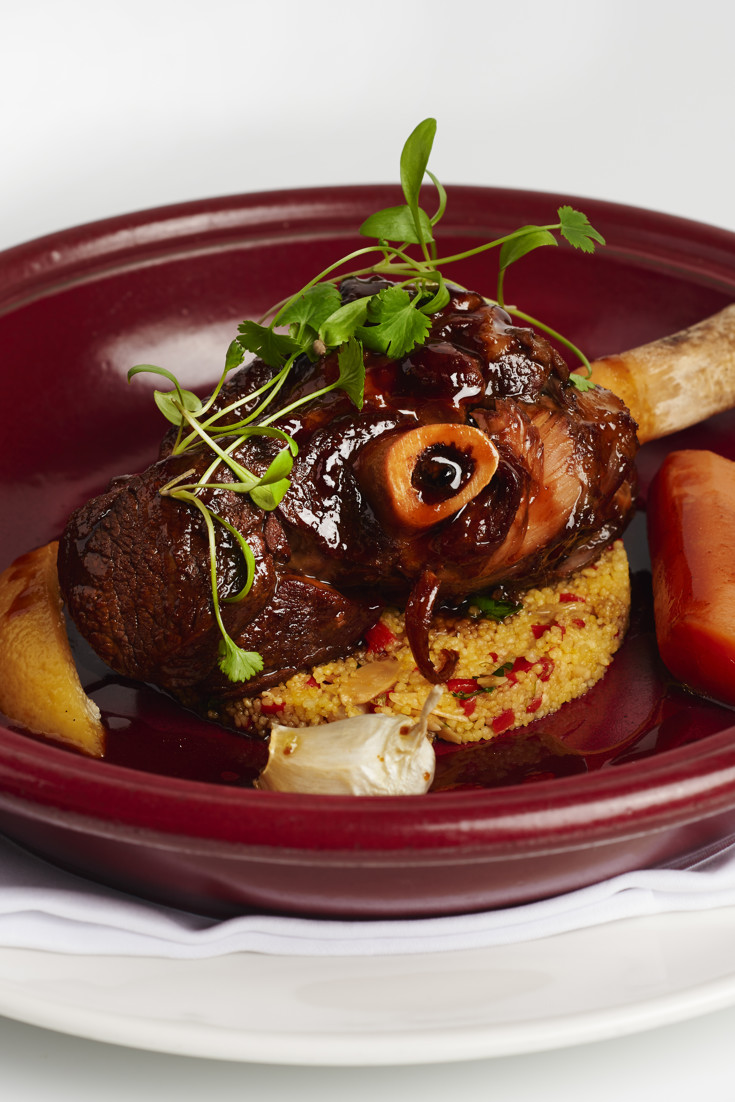 Tagine of Lamb, Couscous, Preserved Lemon and Harissa - Great British Chefs
