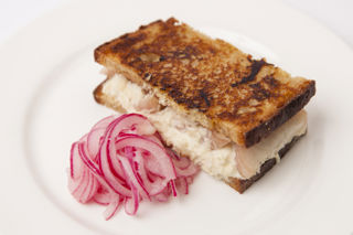 Mind to menu: Jeremy Lee’s smoked eel sandwich