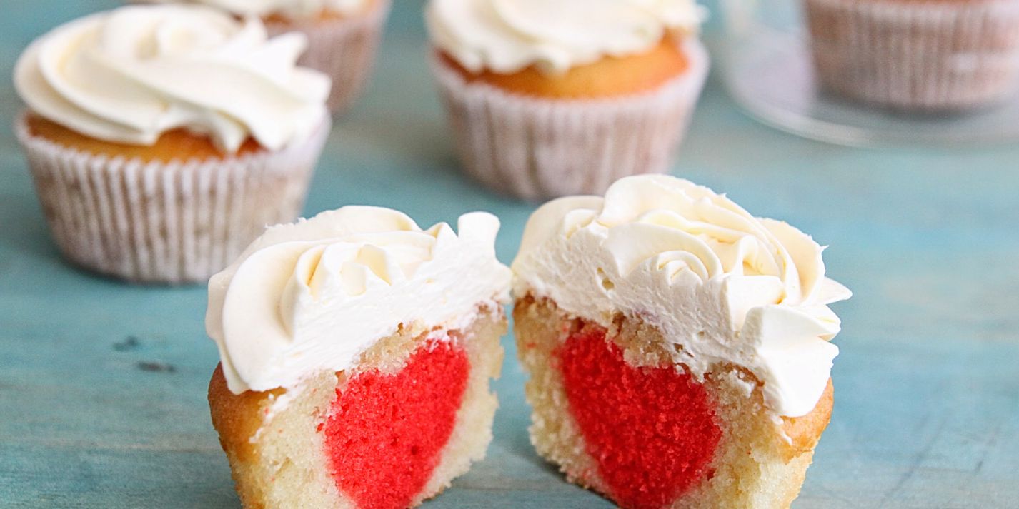 Surprise inside cupcakes recipe - Great British Chefs