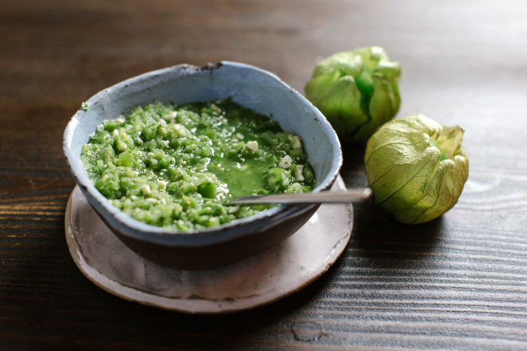 Tomatillo salsa