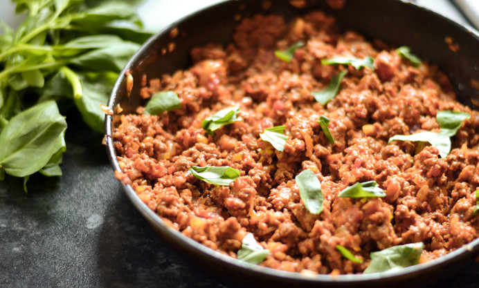 Quorn Ragu-Stuffed Aubergine Recipe - Great British Chefs