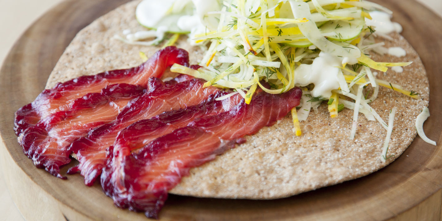 Beetroot Salmon Gravlax Recipe - Great British Chefs