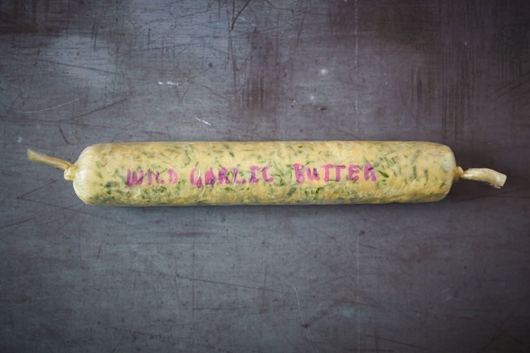Wild garlic butter