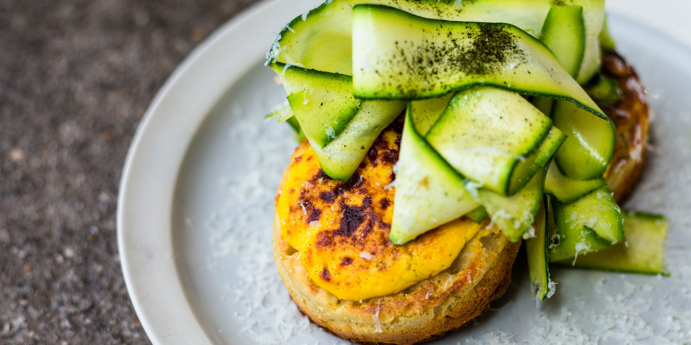 Savoury Crumpets Recipe with Parmesan Custard - Great British Chefs