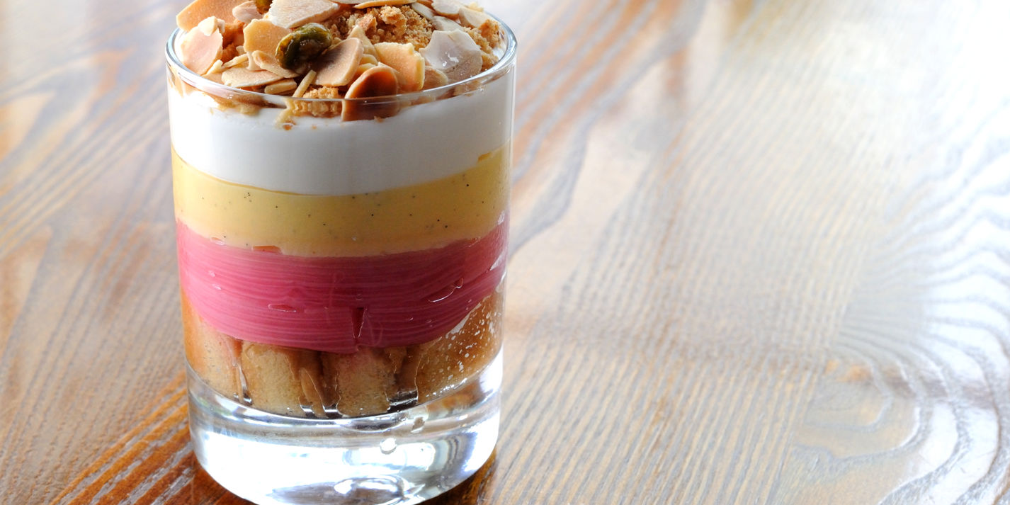 Rhubarb Trifle Recipe - Great British Chefs