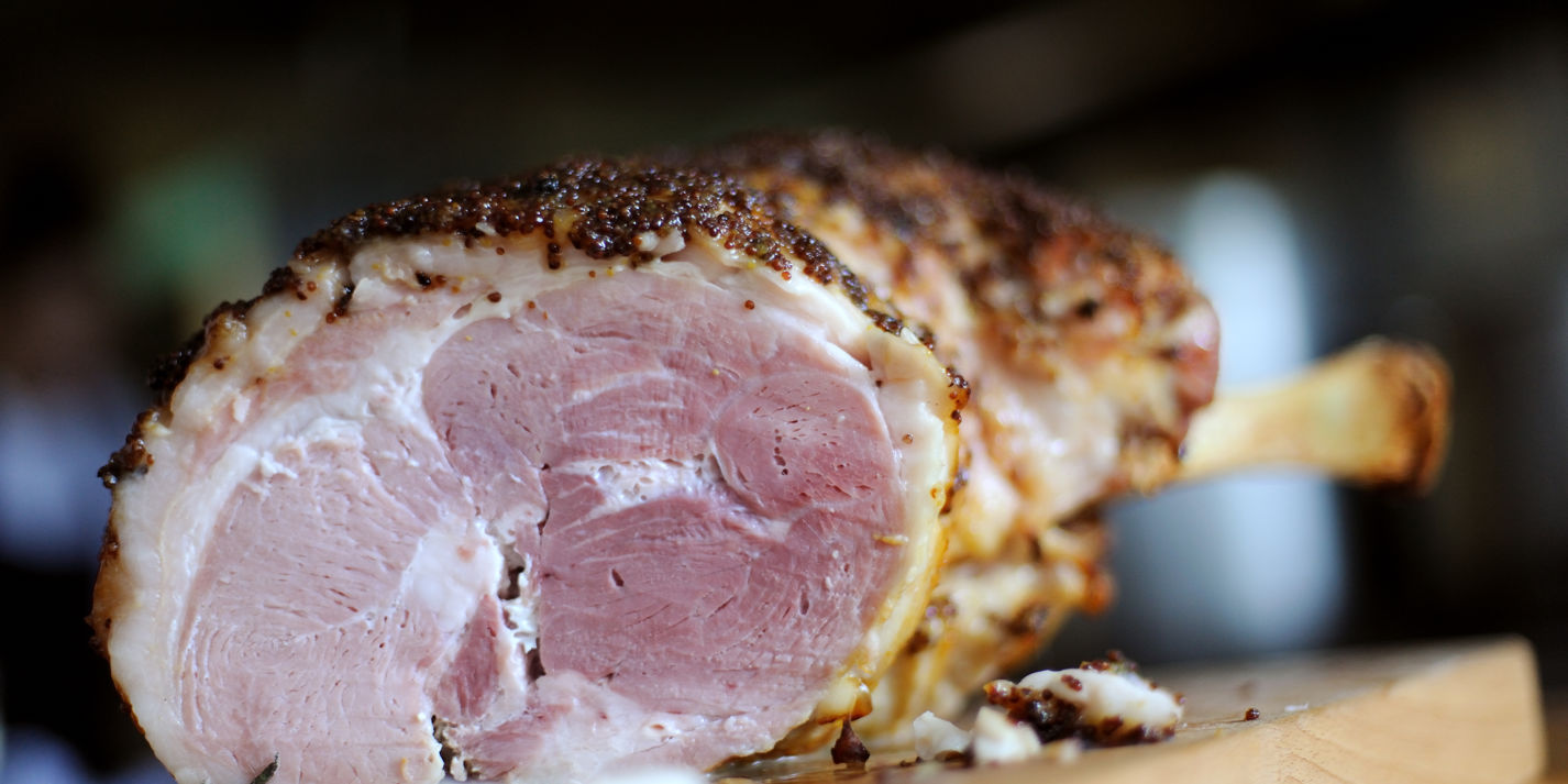 Honey Mustard Glazed Ham Recipe With Cloves - Great British Chefs