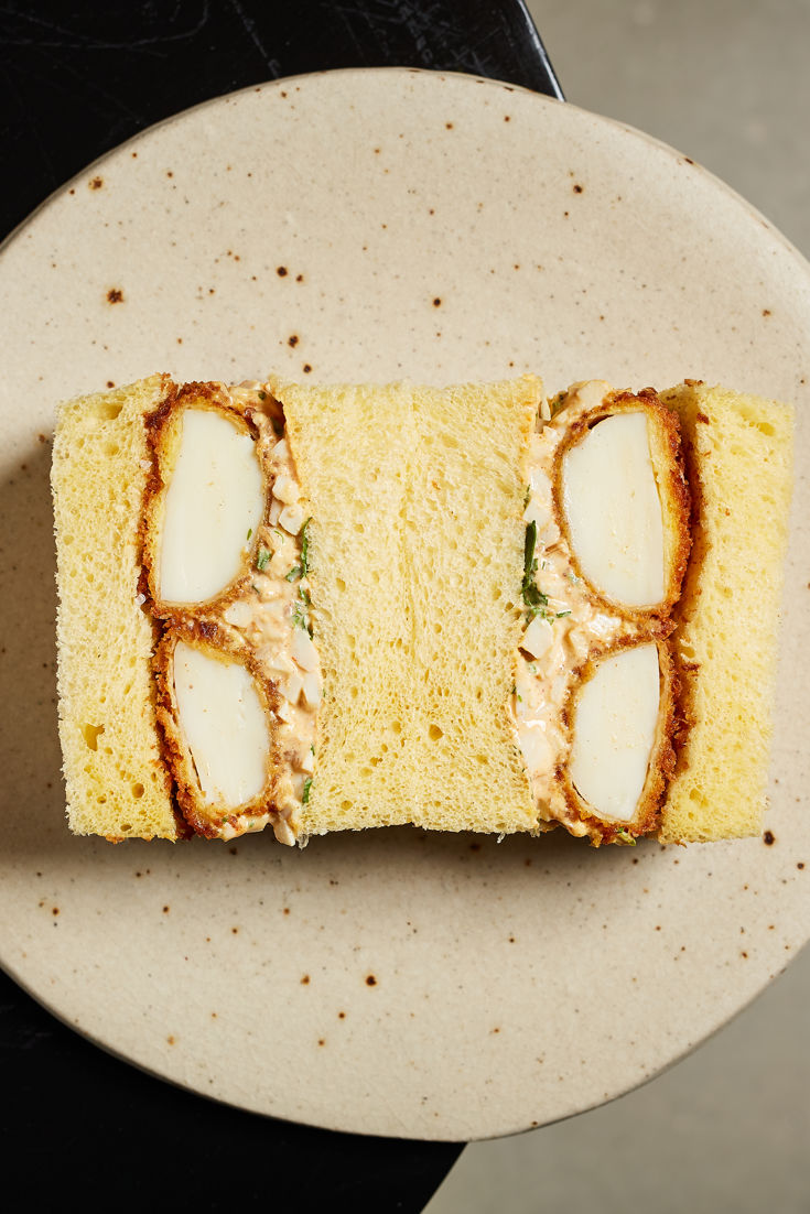 Egg Tofu Katsu Sando Recipe Great British Chefs