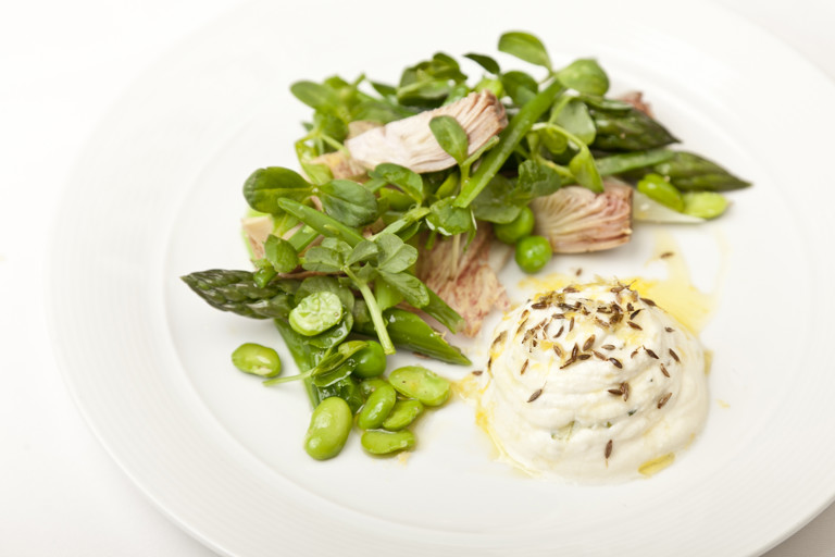 Summer garden salad