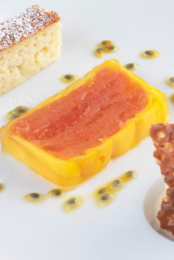 Grapefruit & Mango Terrine Recipe Great British Chefs