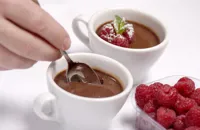 Simple chocolate pots