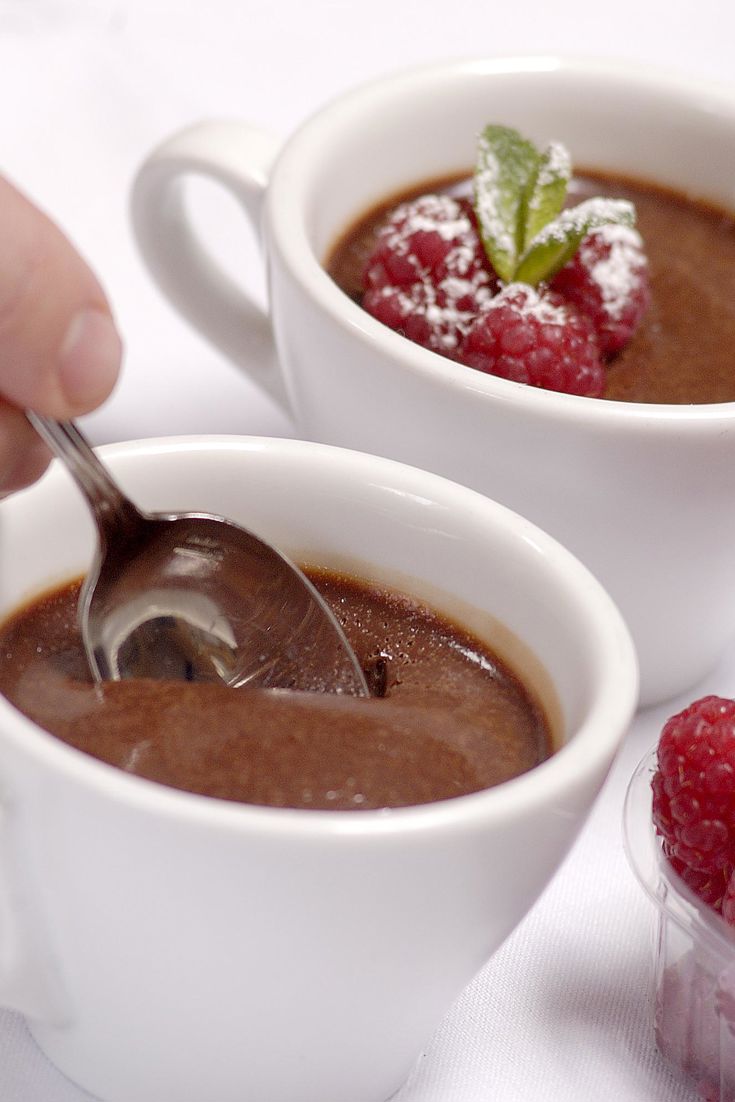 Simple Chocolate Pots Recipe Great British Chefs