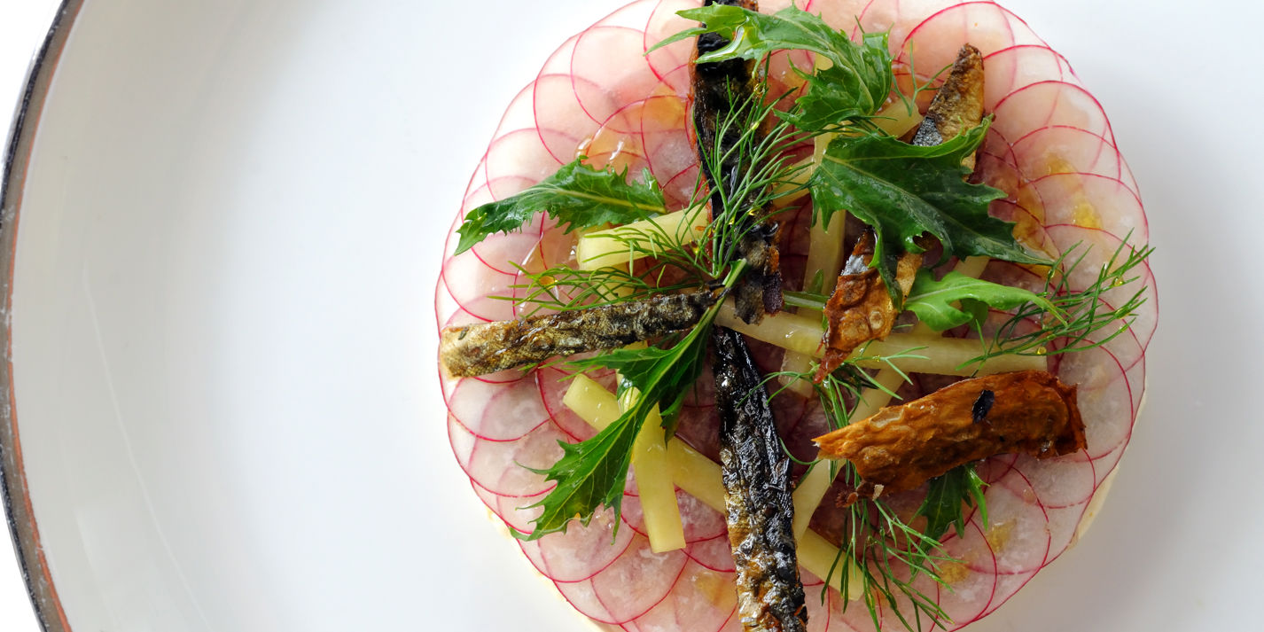 Mackerel Ceviche Recipe With Pickled Cucumber Great British Chefs