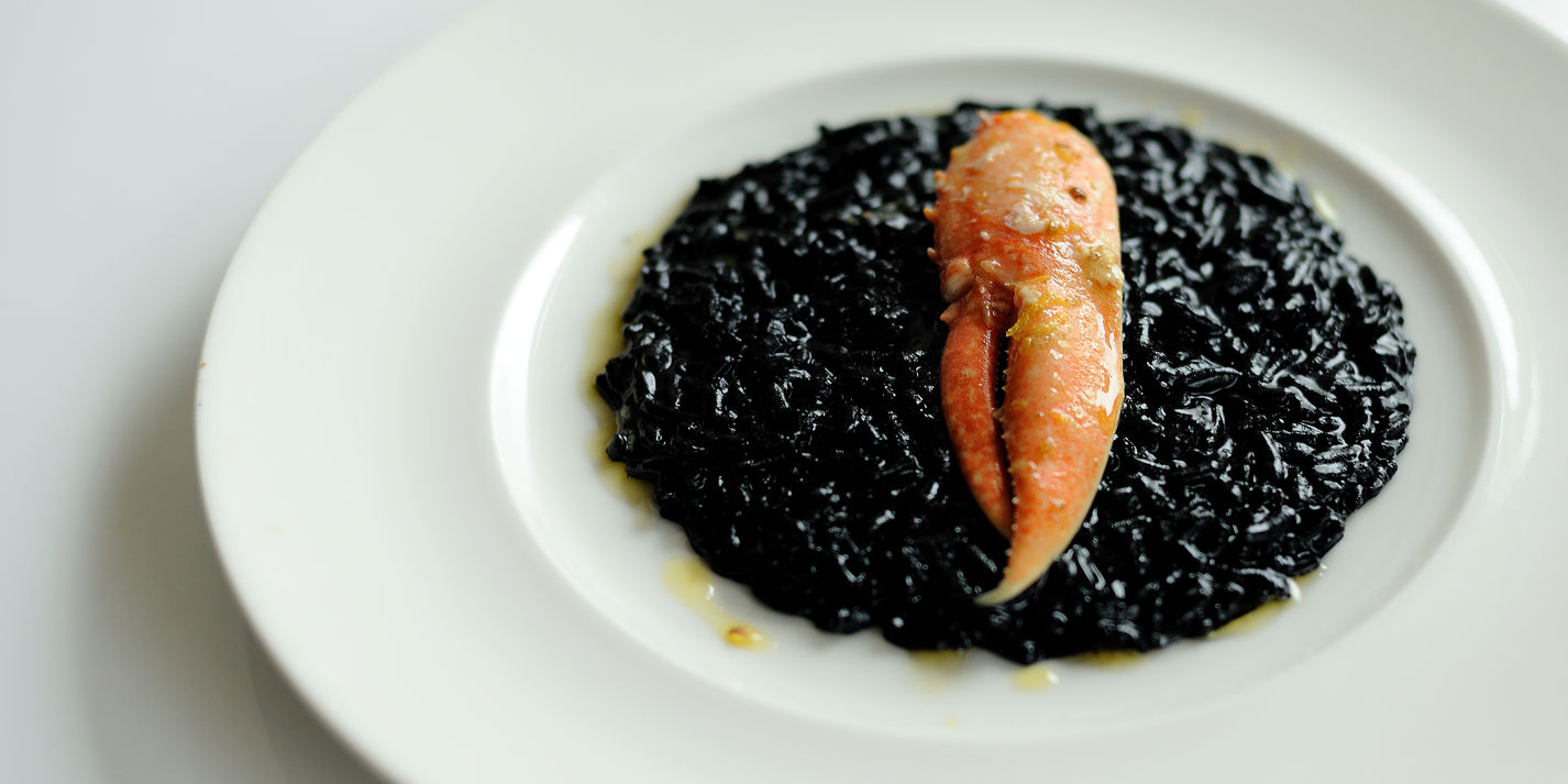 Squid Ink Risotto Recipe - Great British Chefs