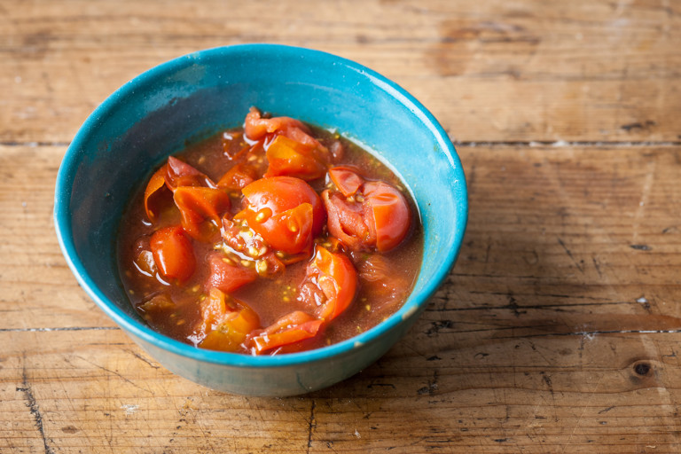 Roasted cherry tomatoes