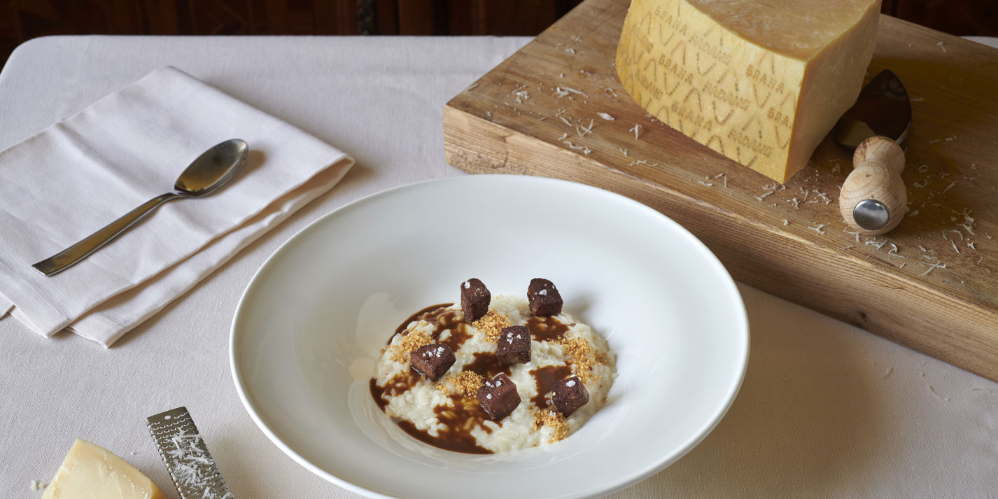 Veal Tongue Risotto Recipe - Great Italian Chefs
