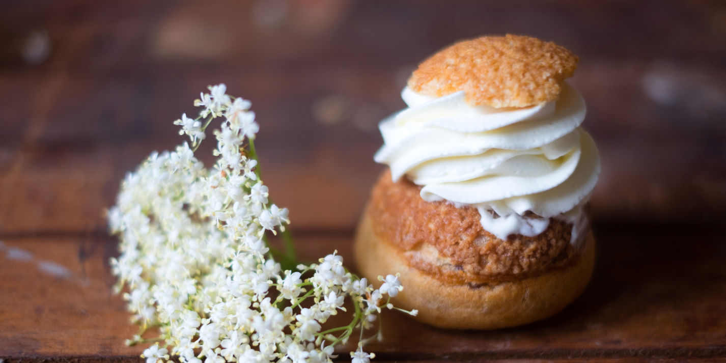 Elderflower Choux Bun Recipe - Great British Chefs