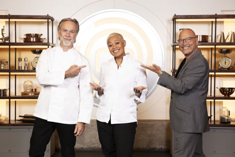 Marcus Wareing, Monica Galetti, and Greg Wallace