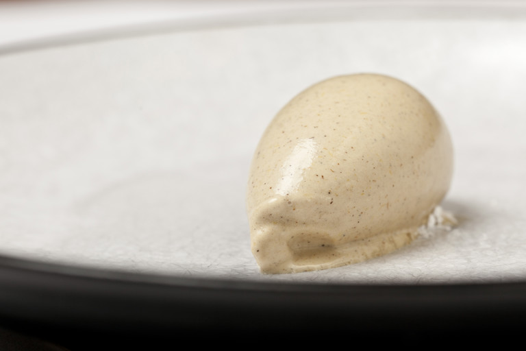 Liquorice ice cream