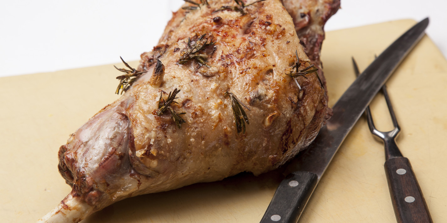 How to Carve A Leg of Lamb Video Great British Chefs
