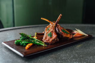 Kohitsuji yaki – chargrilled teriyaki-glazed lamb chops