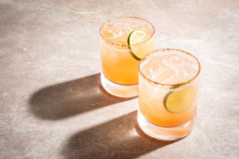 Pickled jalapeño paloma