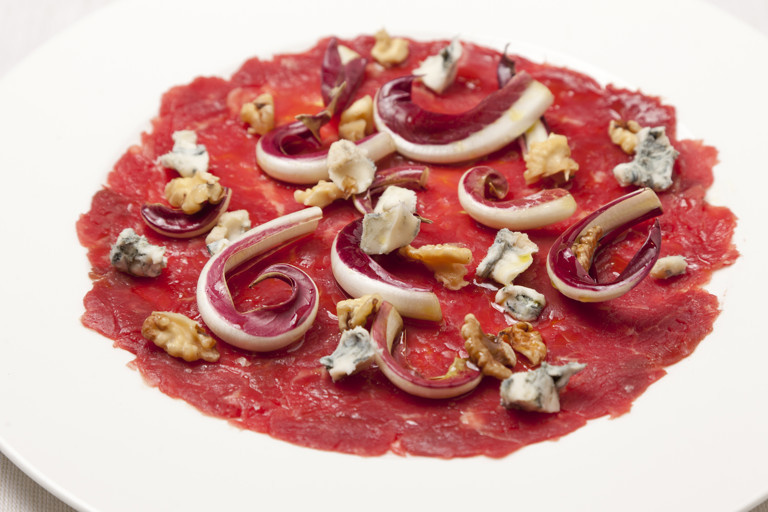 Beef carpaccio