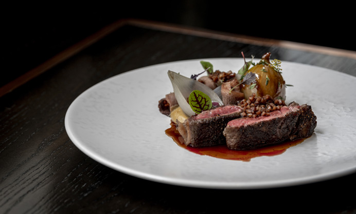 Wagyu Beef with Onions and Ox Tongue Recipe - Great British Chefs