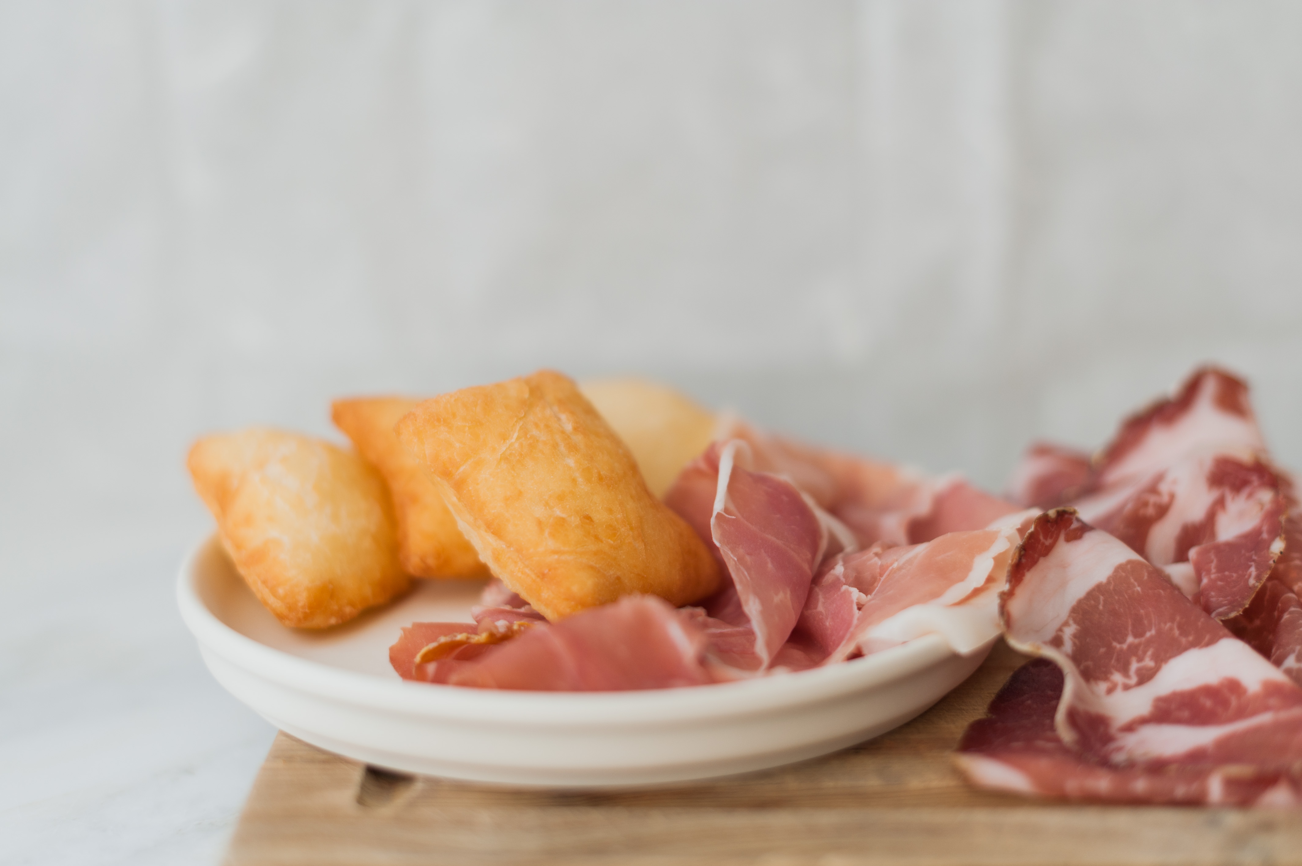 Gnocco Fritto (Italian Fried Dough) - Inside The Rustic Kitchen