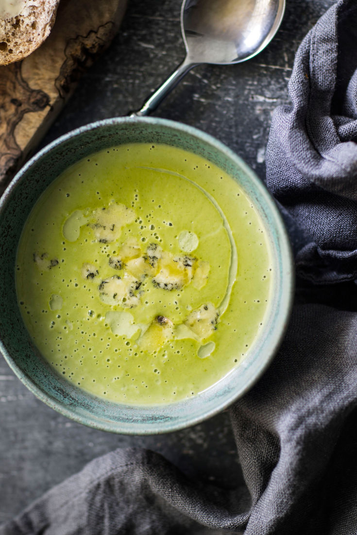 Broccoli and Stilton Soup Recipe Great British Chefs