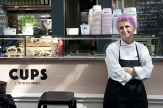The star of street food: Cristina Bowerman at Testaccio Market