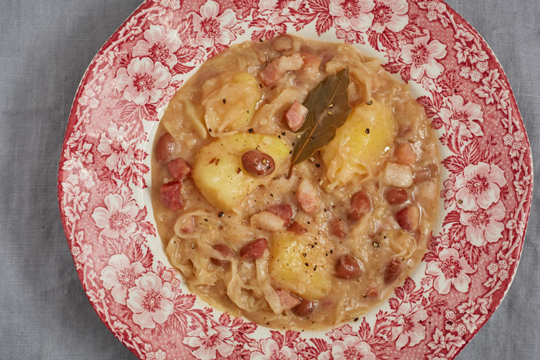 Jota – Sauerkraut and bean stew