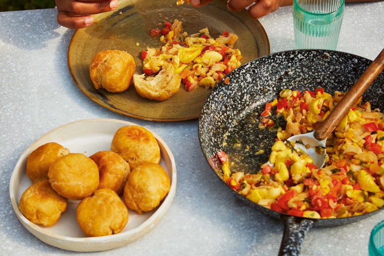 Ackee and saltfish
