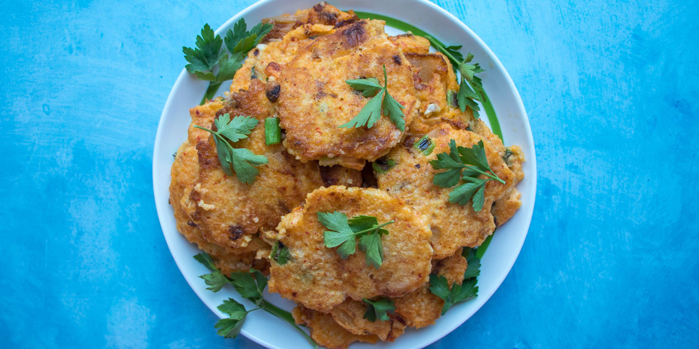 Kimchi and Millet Pancakes Recipe - Great British Chefs