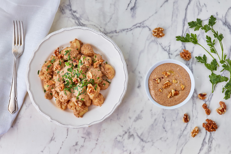 Salsa di noci (walnut sauce)