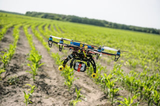 Robot tractors and bio-control: organic farming today